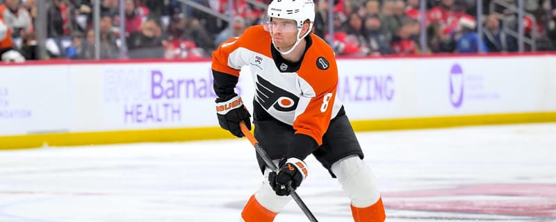 Flyers’ Cam York leaves game against Sabres with injury