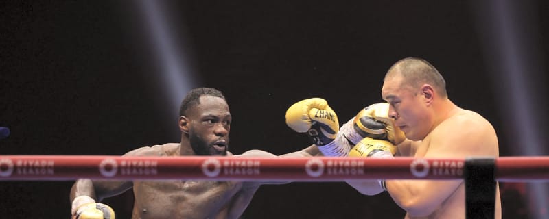 Deontay Wilder to Jarrell Miller: ‘I’d slap the f**k outta him right now’