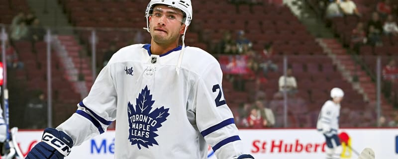 Craig Berube likes Jacob Quillan’s speed and competitiveness amid season debut