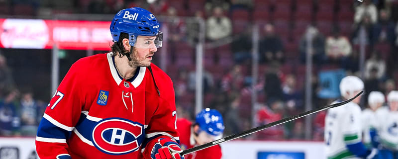 Samuel Blais Takes a Swipe at the Canadiens