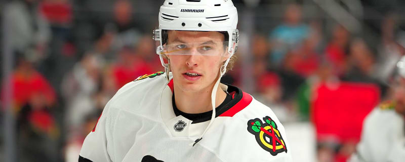 Canucks acquire forward Lukas Reichel from Chicago for fourth-round pick