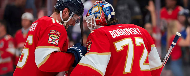 Panthers’ Barkov on Bobrovsky: ‘When he speaks, everyone listens’