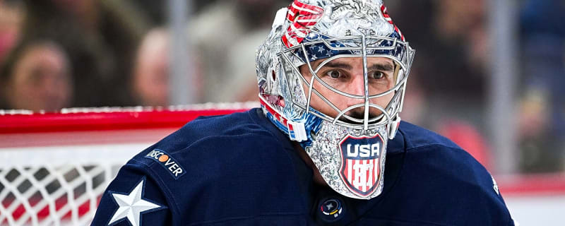 Jets' Connor Hellebuyck expected to start U.S. men's hockey team opener