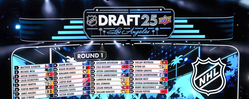 Flames trade into seventh round, select centre Yan Matveiko at 211th overall in the 2025 NHL Draft