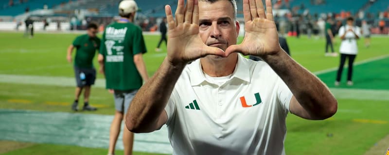 ESPN writer’s latest playoff projection gives Miami Hurricanes’ Mario Cristobal a shot at getting the last laugh from an offseason headline