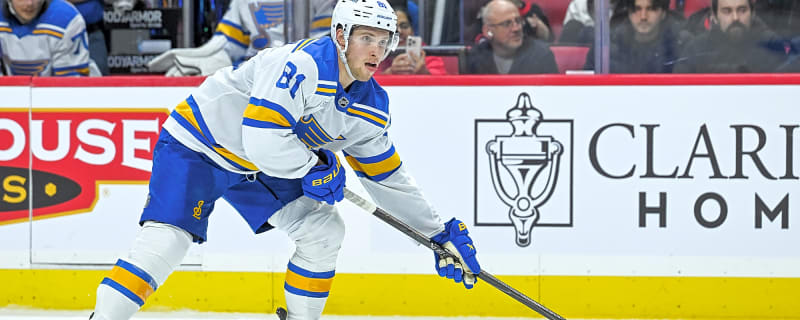 Blues Down the Kraken 5-1 in First Game Back From Olympic Break