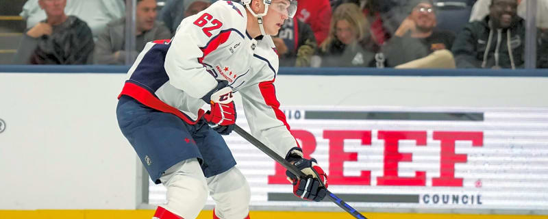 Capitals call up top prospect Protas ahead of potential NHL debut