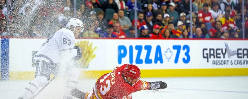 Easton Cowan puts blame on himself for Maple Leafs’ loss to Flames: ‘I cost us the game’
