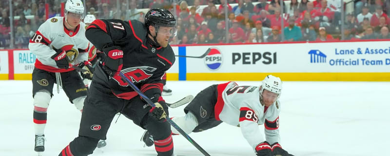 Hurricanes’ Nikolaj Ehlers to miss Game 4 against Senators with lower-body injury