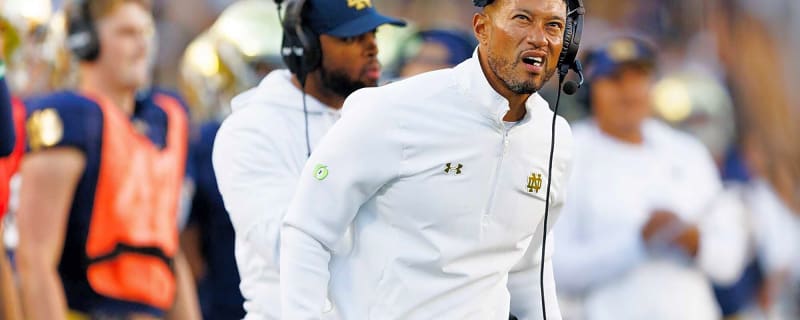 Notre Dame football and HC Marcus Freeman just received some bad news about an early recruiting victory