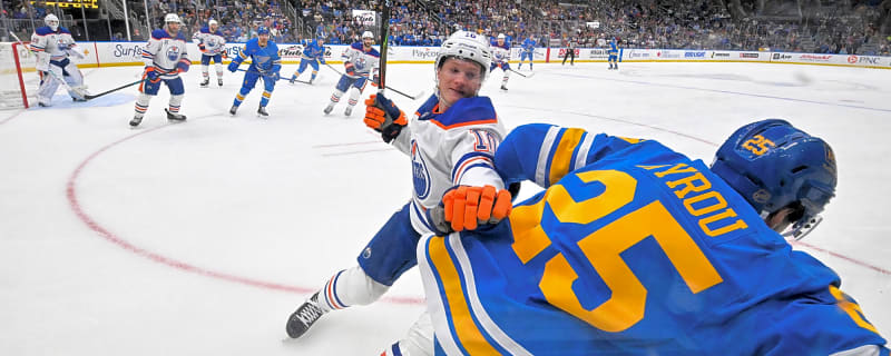 Oilers cough up two goal lead, end road trip with 3-2 overtime loss to Blues: Recap, Reaction and Highlights