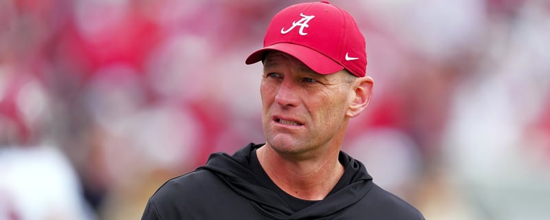 What has DeBoer seen from Alabama football’s rebuilt offensive line early in spring?