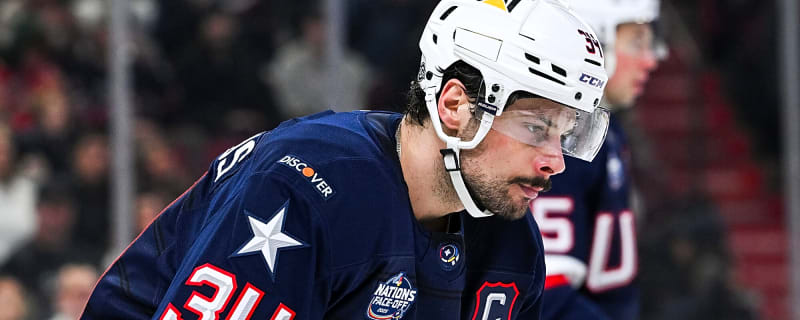 Auston Matthews remains with Jake Guentzel, Matt Boldy at USA’s practice