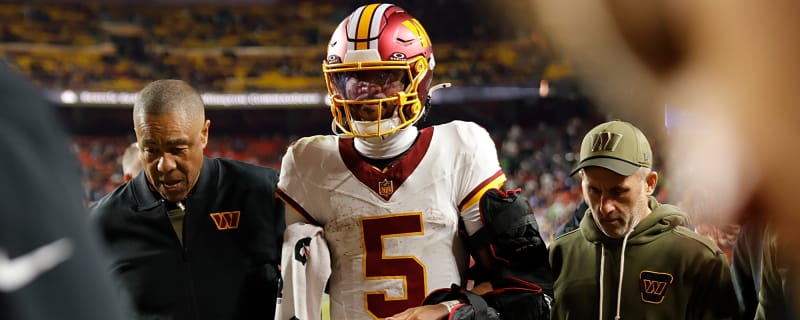 Worst-case scenario has been avoided for Commanders QB Jayden Daniels