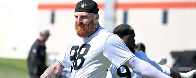One Las Vegas Raiders rookie has Maxx Crosby do what he doesn’t take lightly when it comes to first-year players
