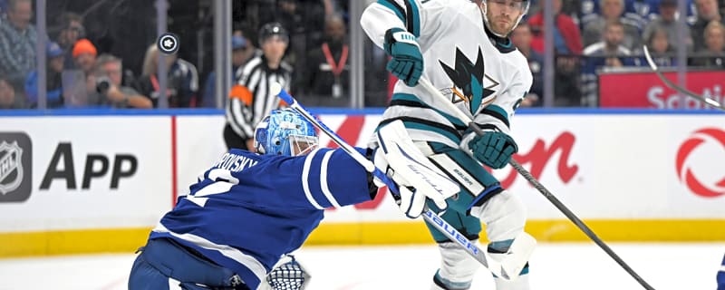 Auston Matthews raves about Sergei Bobrovsky’s ‘huge’ performance following 3-1 win vs. Sharks