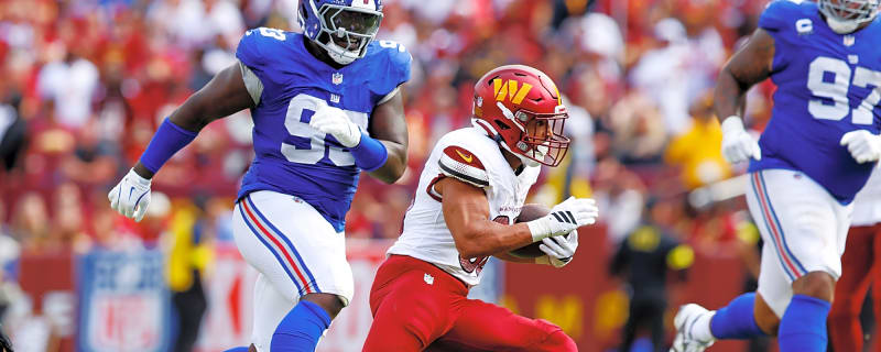 Commanders Announce RB Austin Ekeler Suffered Achilles Injury