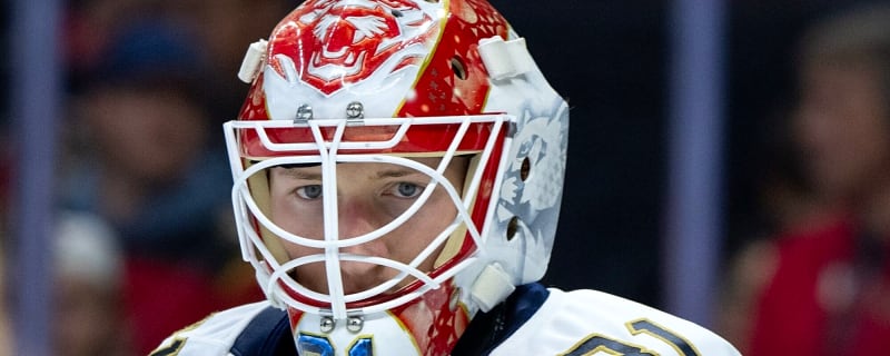 Panthers’ Cooper Black becomes tallest goaltender to play NHL game