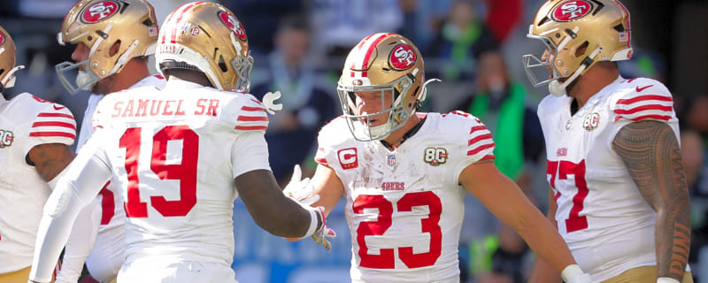 NFC Notes: Christian McCaffrey, Mike Evans, Eric Kendricks, 49ers, Rams
