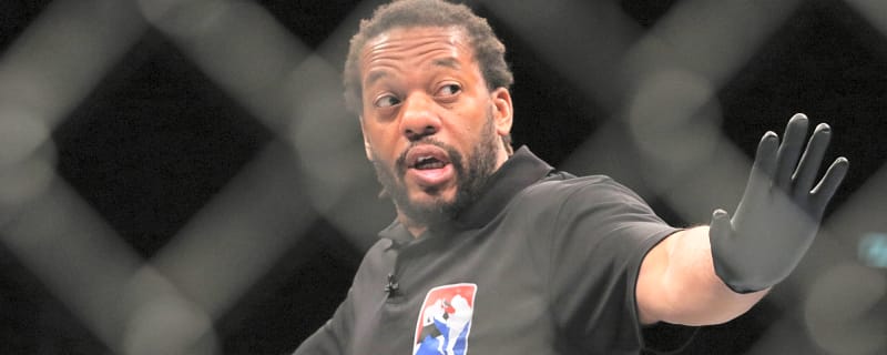 Herb Dean KO’d fighter with one brutal punch for last professional win just months after UFC referee debut