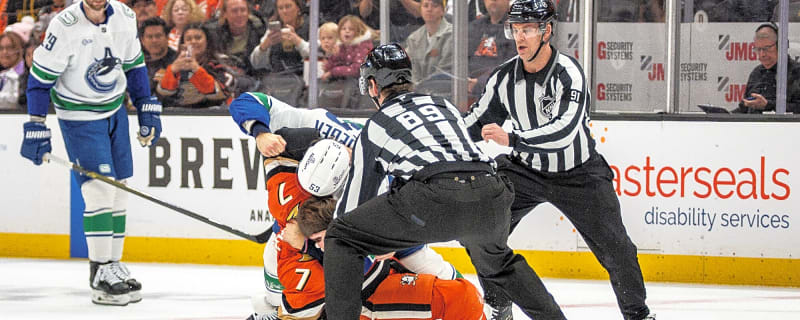 How the 2026-27 Canucks match up toughness-wise against the rest of the Pacific Division