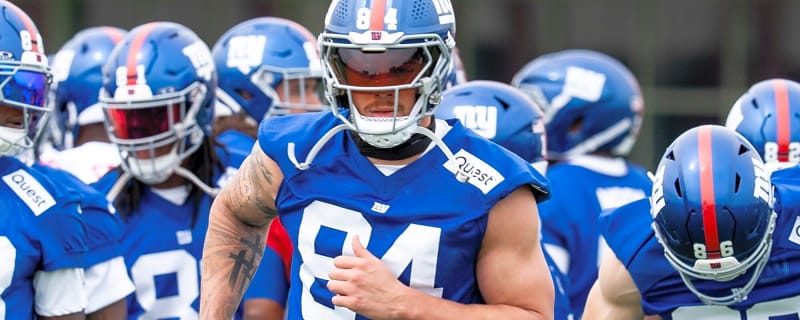 Giants’ TE Theo Johnson ‘looks bigger’ at OTAs as he prepares for breakout season