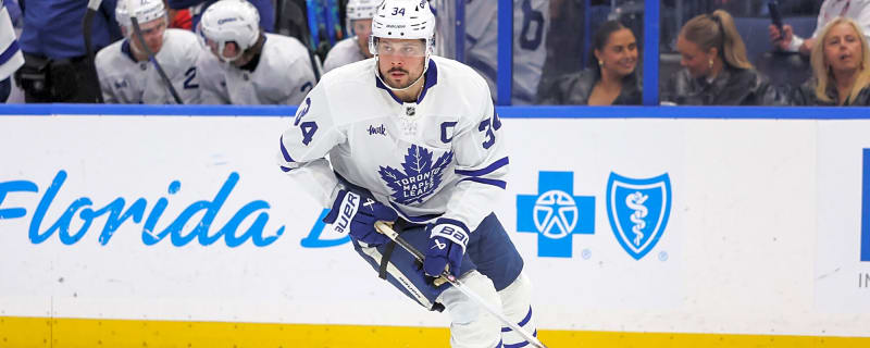 Auston Matthews after loss to Panthers: ‘We need to be the more desperate team every single night’