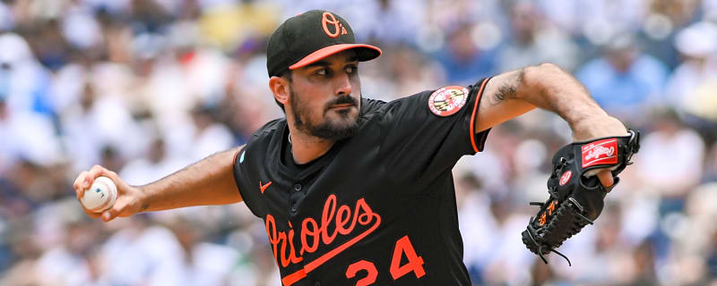 Orioles Place Zach Eflin on 15-Day IL With Lower Back Discomfort