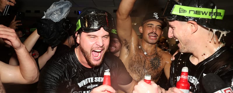 White Sox Champagne Celebration 21 Years in the Making