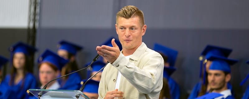 'You have an opportunity to be good at what you do': Real Madrid legend Toni Kroos godfathers Rafa Nadal Academy graduation