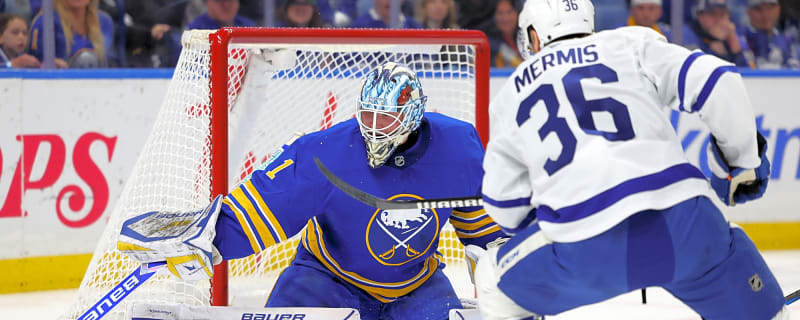 Sabres assign starting goaltender on conditioning stint
