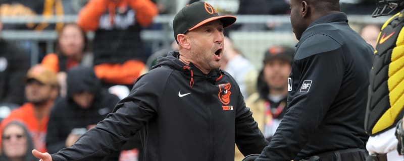 Seven fractures in his cheekbone and a broken jaw: the Orioles’ manager had a narrow escape