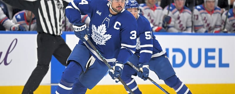 Auston Matthews’ shot creation and gravity effect are on full display through October