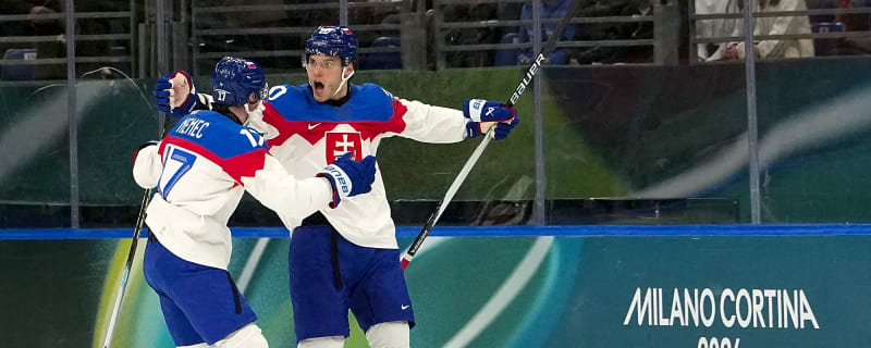 Juraj Slafkovsky at the Olympics: Mike Matheson is (really) impressed