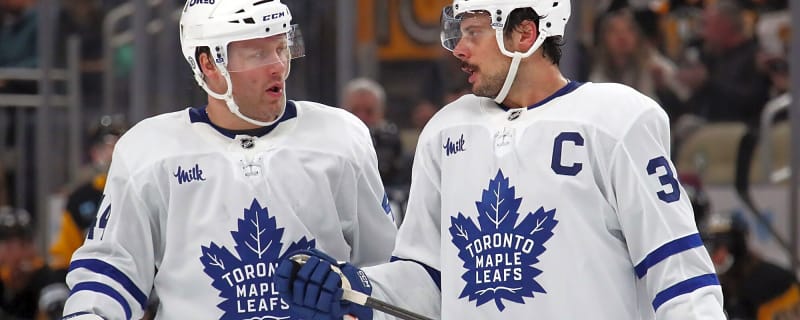 A pre-camp projection of the Maple Leafs’ opening night roster