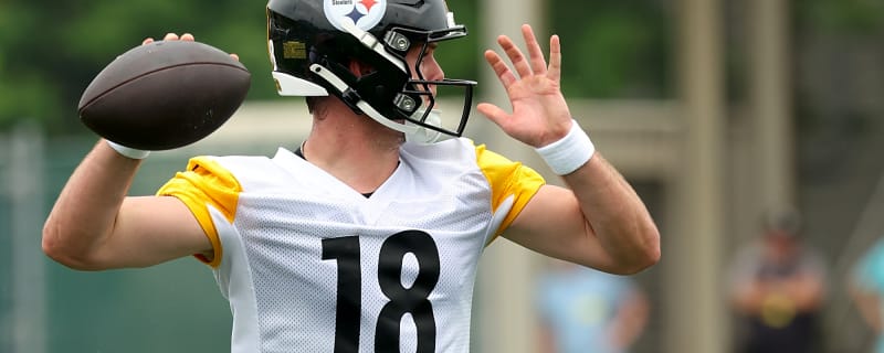 Steelers' Will Howard Looks A Cut Above During OTAs And Could Nab QB2 Position