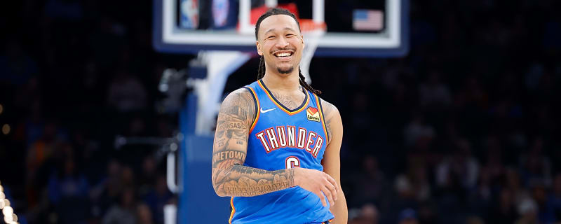 Unexpected NBA player pulls off sick self-oop off the glass