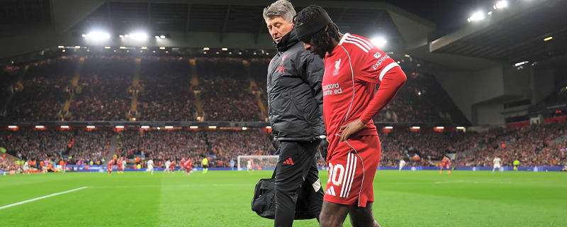 Why Jeremie Frimpong was withdrawn four minutes into Qarabag tie as Arne Slot in injury hell