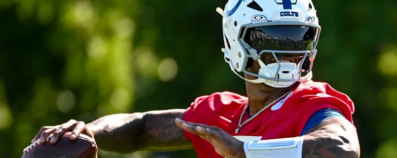 Sneaky detail in Anthony Richardson’s contract reignite trade talks as Colts training camp rolls on
