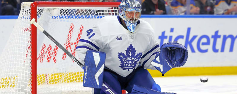 Leafs practice notes: Stolarz projected to start vs. Devils, no changes to lineup