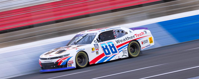 Connor Zilisch, Xfinity Series points leader, involved in Stage 2 wreck at Talladega