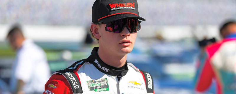 Jesse Love wins pole for NASCAR O'Reilly Series race at Talladega