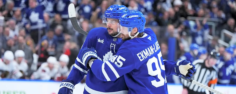 Leafs practice news: No lineup changes, Matthews, Ekman-Larsson discuss Olympics
