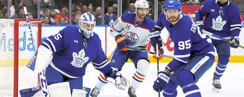 Maple Leafs’ Ekman-Larsson says poor puck play led to third period collapse vs. Oilers