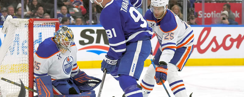  Oilers Lay It On The Line as McDavid, Draisaitl lift them over Leafs