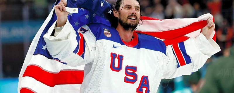 Connor Hellebuyck had one of the best goaltending performances of all-time in gold medal game