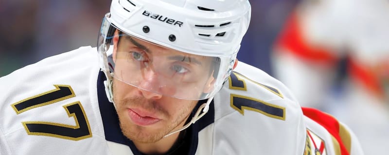 Panthers' Evan Rodrigues likely out for the rest of the season