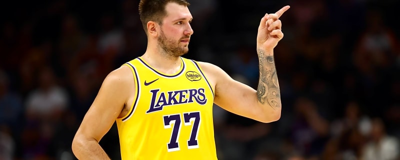 Luka Doncic Stares Down The Heat Bench After Cooking Bam Adebayo With A Crossover