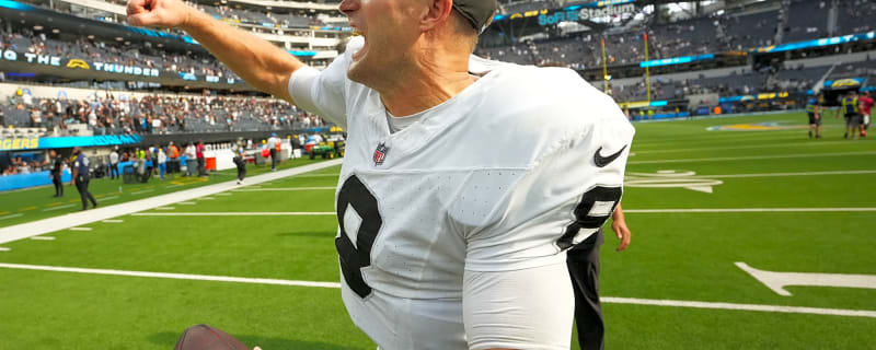 Kirk Cousins delivers a great reaction to unexpected Raiders top performer