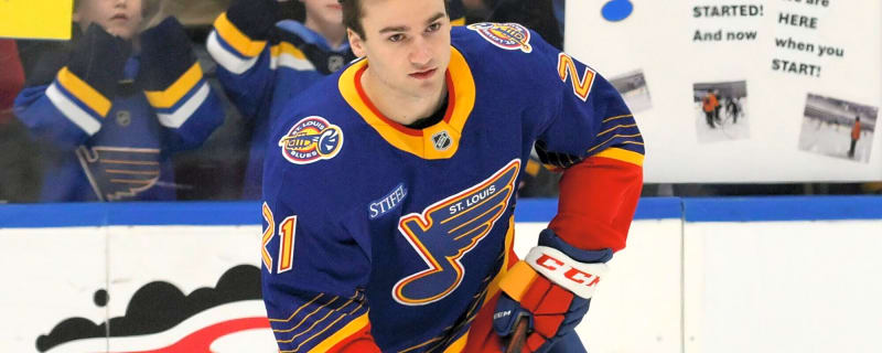 Jimmy Snuggerud is giving the Blues another offensive weapon